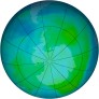 Antarctic Ozone 2012-01-21